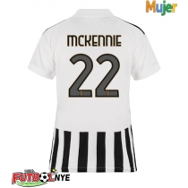 Camiseta Juventus Weston McKennie #22 Primera Equipación para mujer 2026-27 manga corta